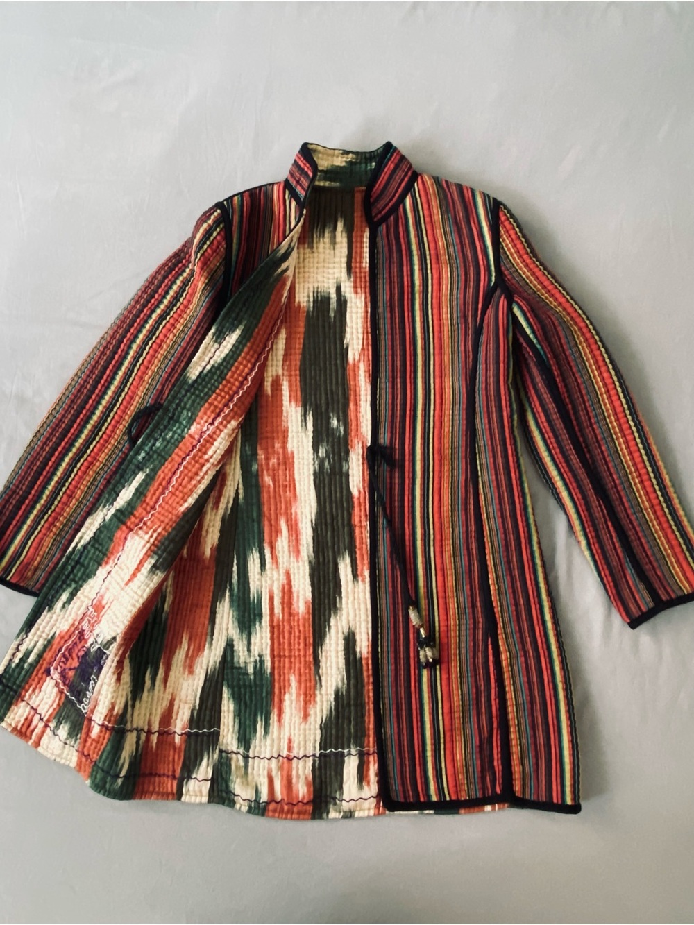 Vintage Double sided, Quilted Coat